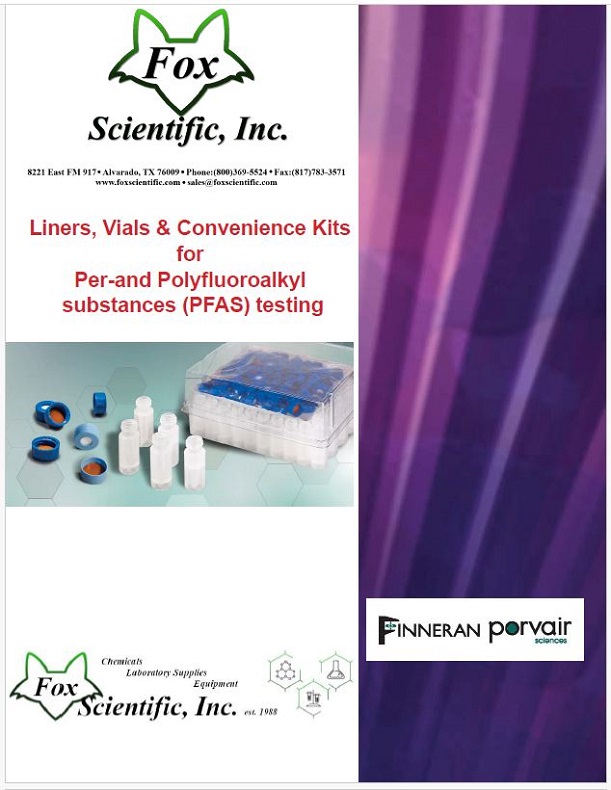 Finneran PFAS Testing Supplies